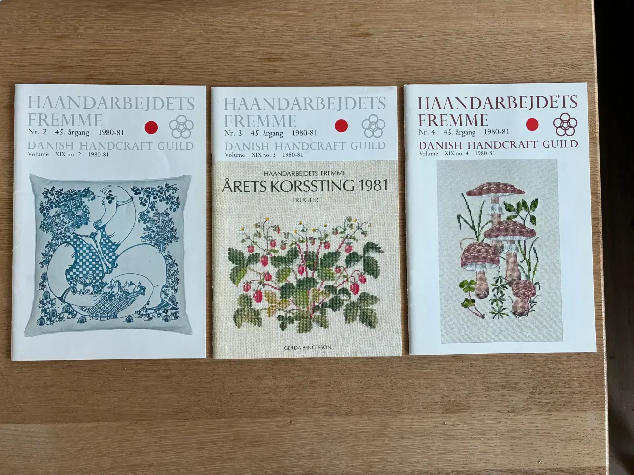 Billede 1 - HAANDARBEJDETS FREMME  -  Medlemsblade