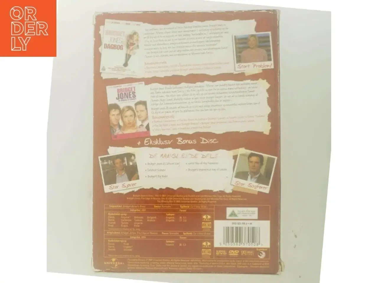 Billede 3 - Bridget's Diaries Box 3-disc med Renée Zellweger (DVD)