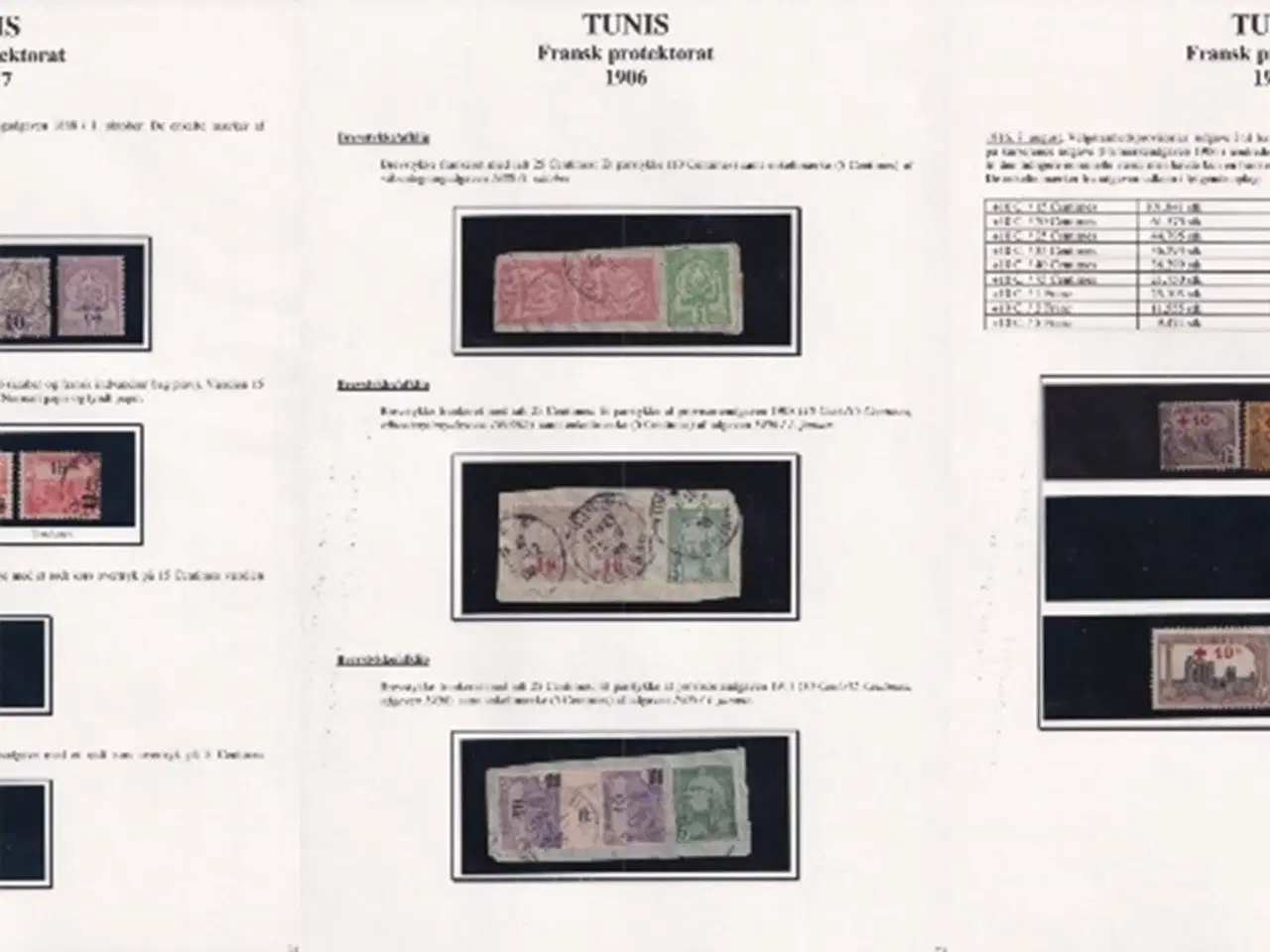 Billede 3 - Frimækesamling Tunis (fr. koloni) sælges