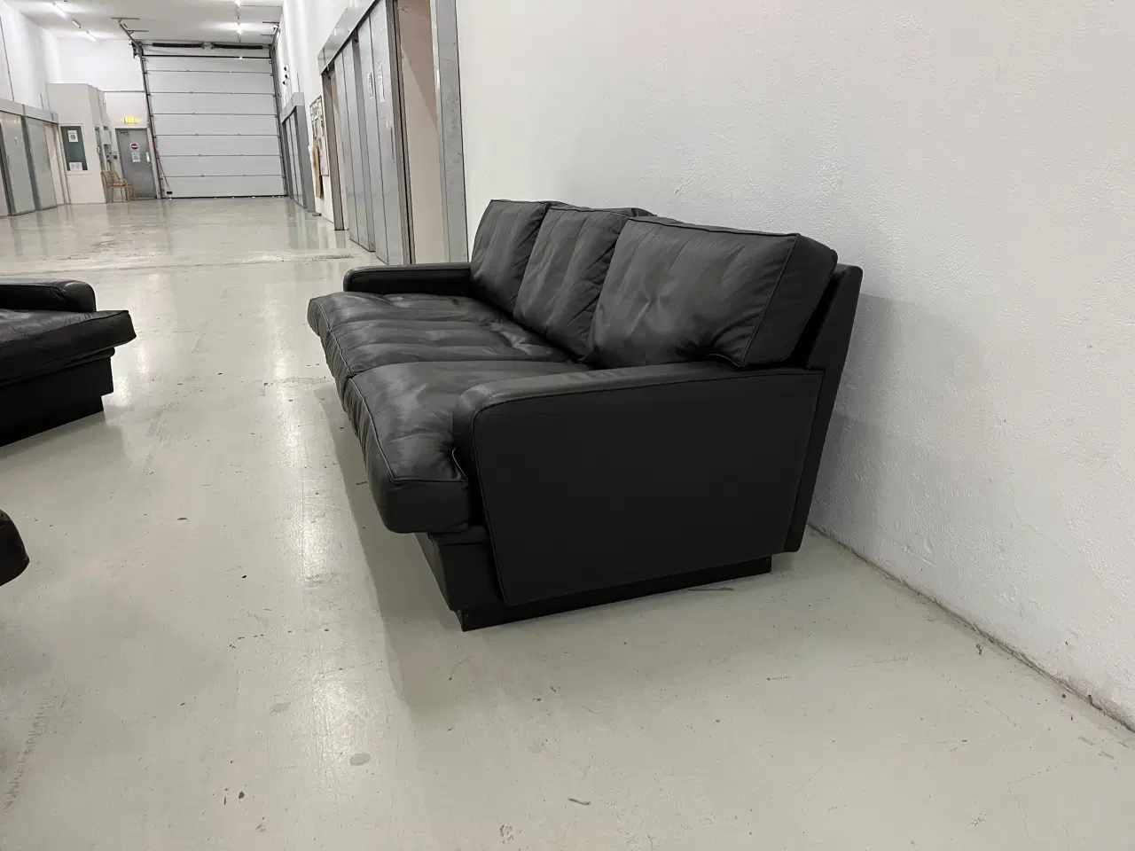 Billede 7 - Arne Norell sofagruppe i Dark Brown læder.