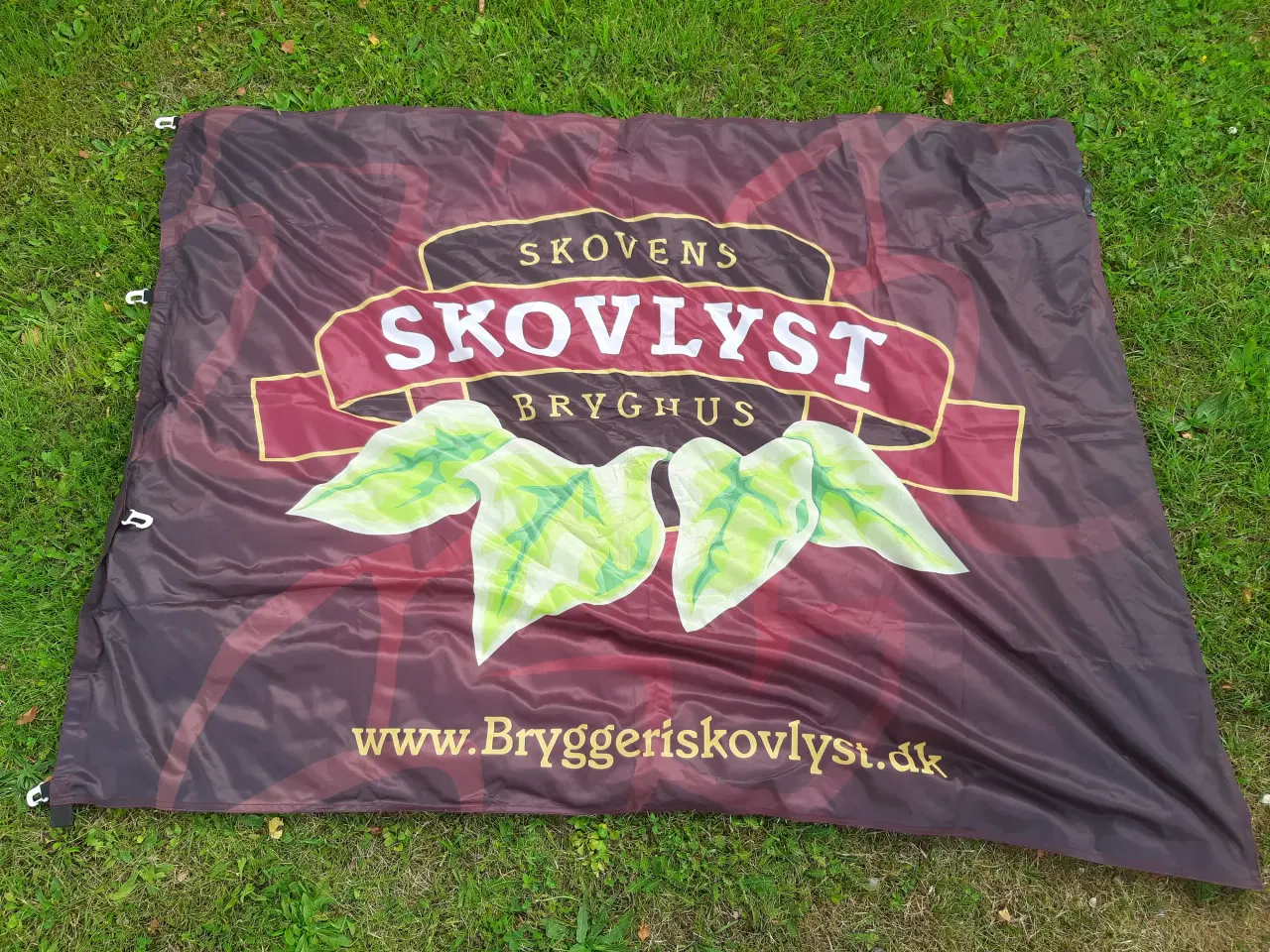 Billede 2 -  Banner og flag Skovlyst bryghus