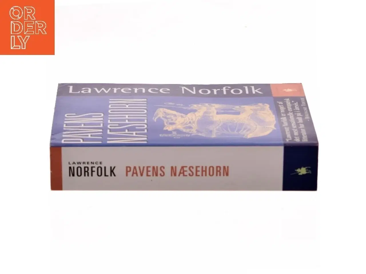 Billede 2 - Pavens næsehorn af Lawrence Norfolk (Bog)