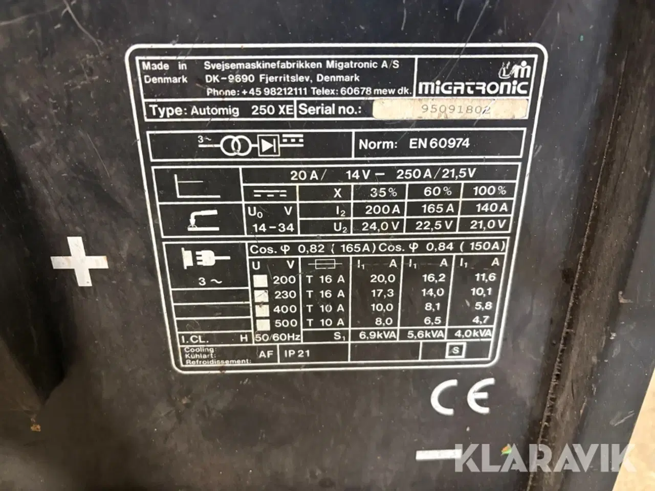 Billede 10 - Svejsemaskine Migatronic Automig 250 xe