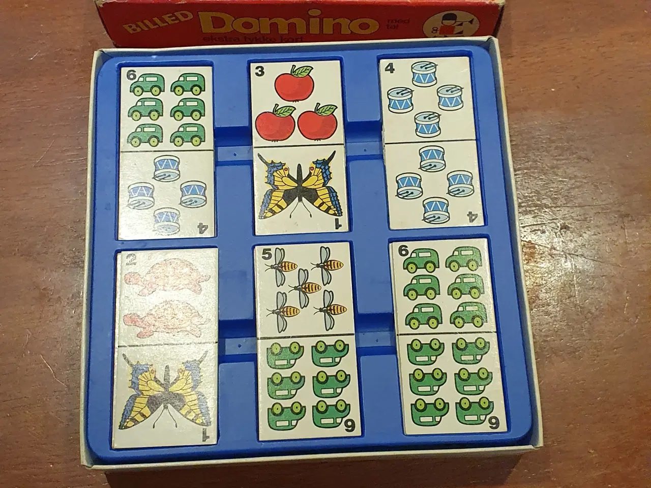 Billede 2 - Vintage  Domino  spil