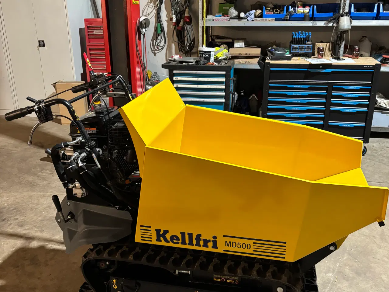 Billede 4 - Motorbøre med bælter 
