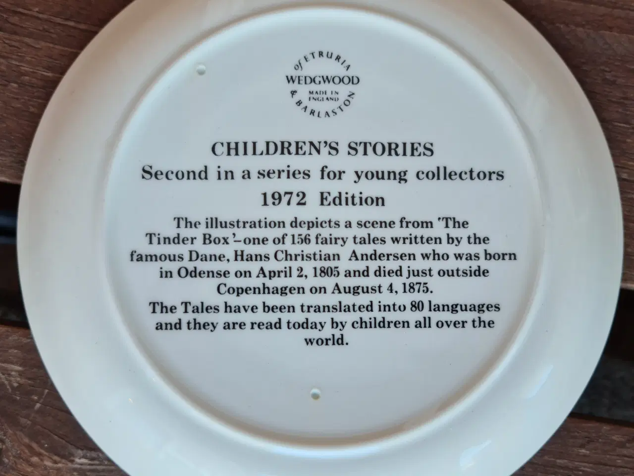 Billede 2 - Wedgwood Childrens Story Plate