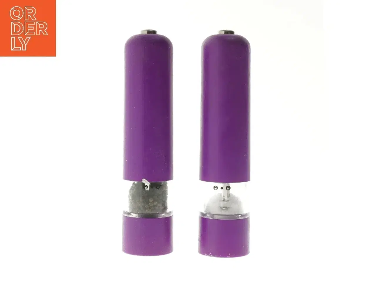 Billede 1 - Elektriske peber- og saltkværn (str. 22 cm)