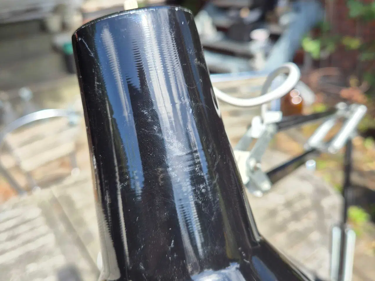 Billede 6 - Skinnende sort arkitektlampe 