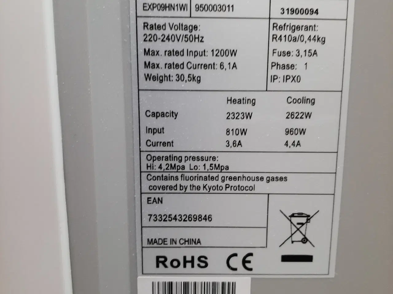 Billede 4 - Electrolux Portable Air Conditioning 