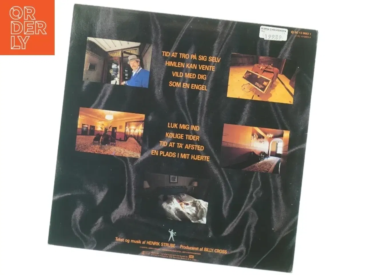 Billede 2 - Henrik Strube - Hjertets Vagabonder Vinyl LP fra CBS Records (str. 31 x 31 cm)