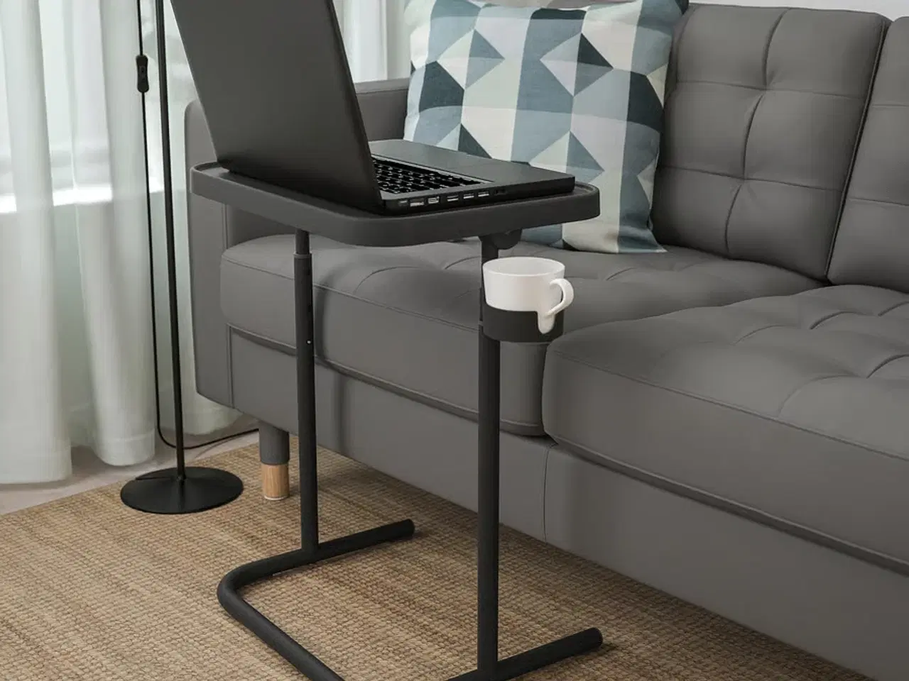 Billede 5 - Bord - Støtte til computer - IKEA BJÖRKÅSEN