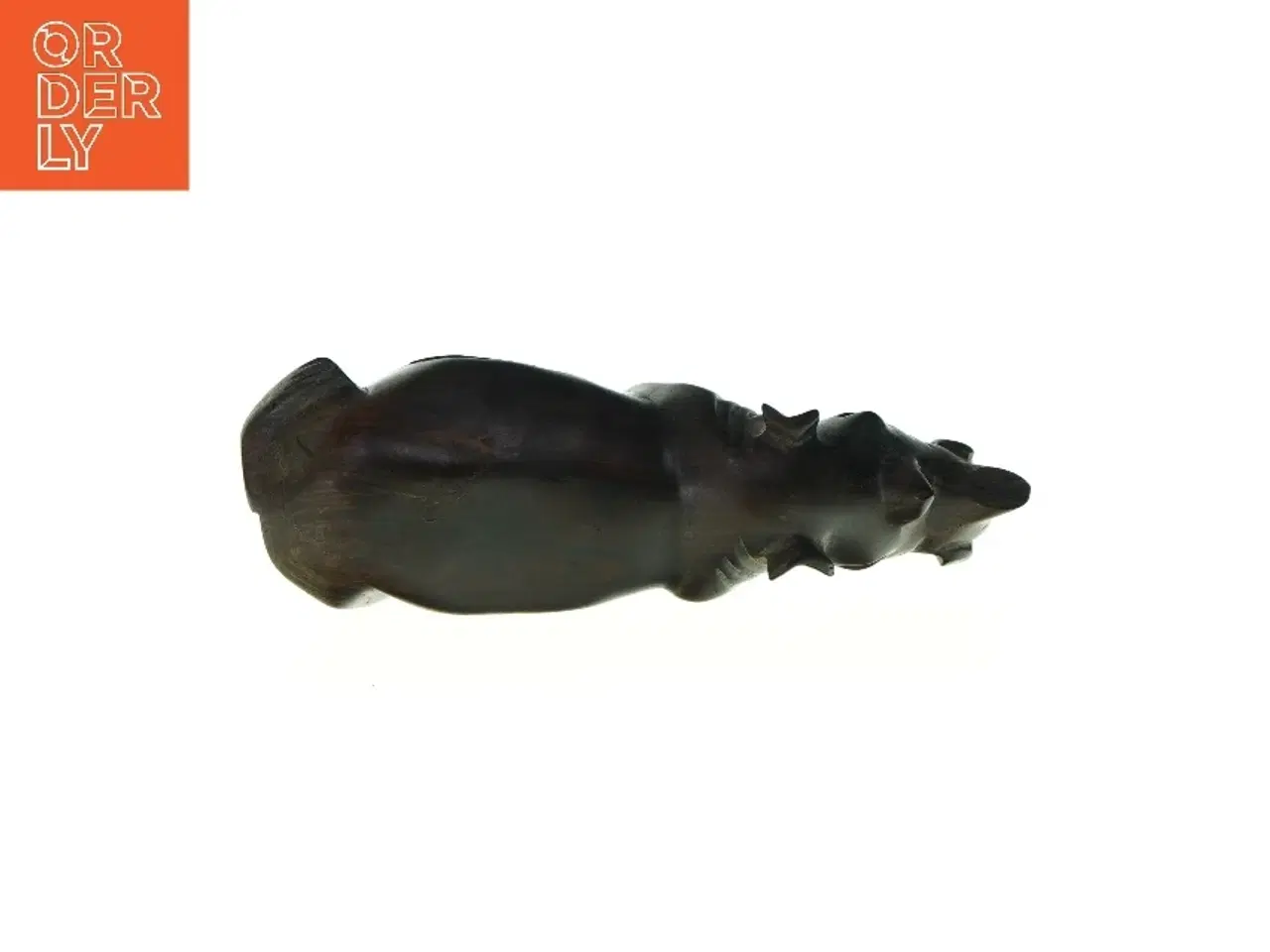 Billede 2 - Dekorativ næsehorn dyrefigur fra Ukendt (str. LBH:27x9x10cm)