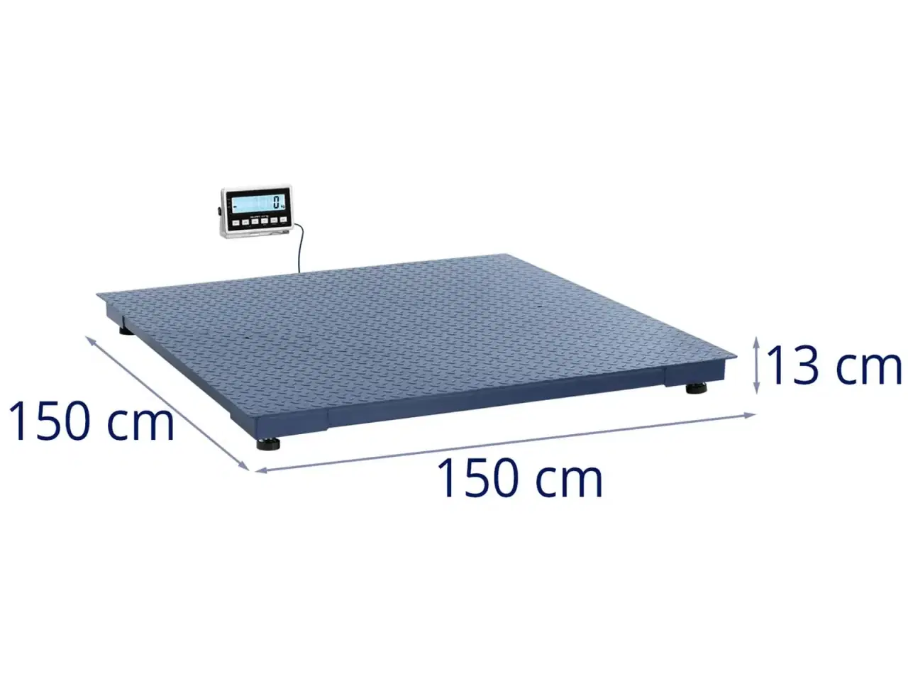 Billede 5 - Gulvvægt – 5000 kg / 2 kg – eksternt LCD-display