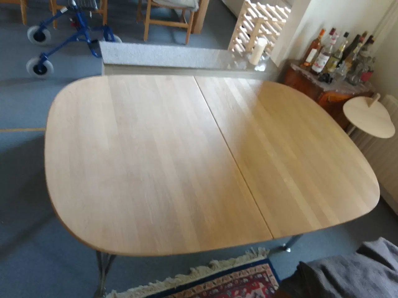 Billede 2 - Spise Bord massiv eg flot 
