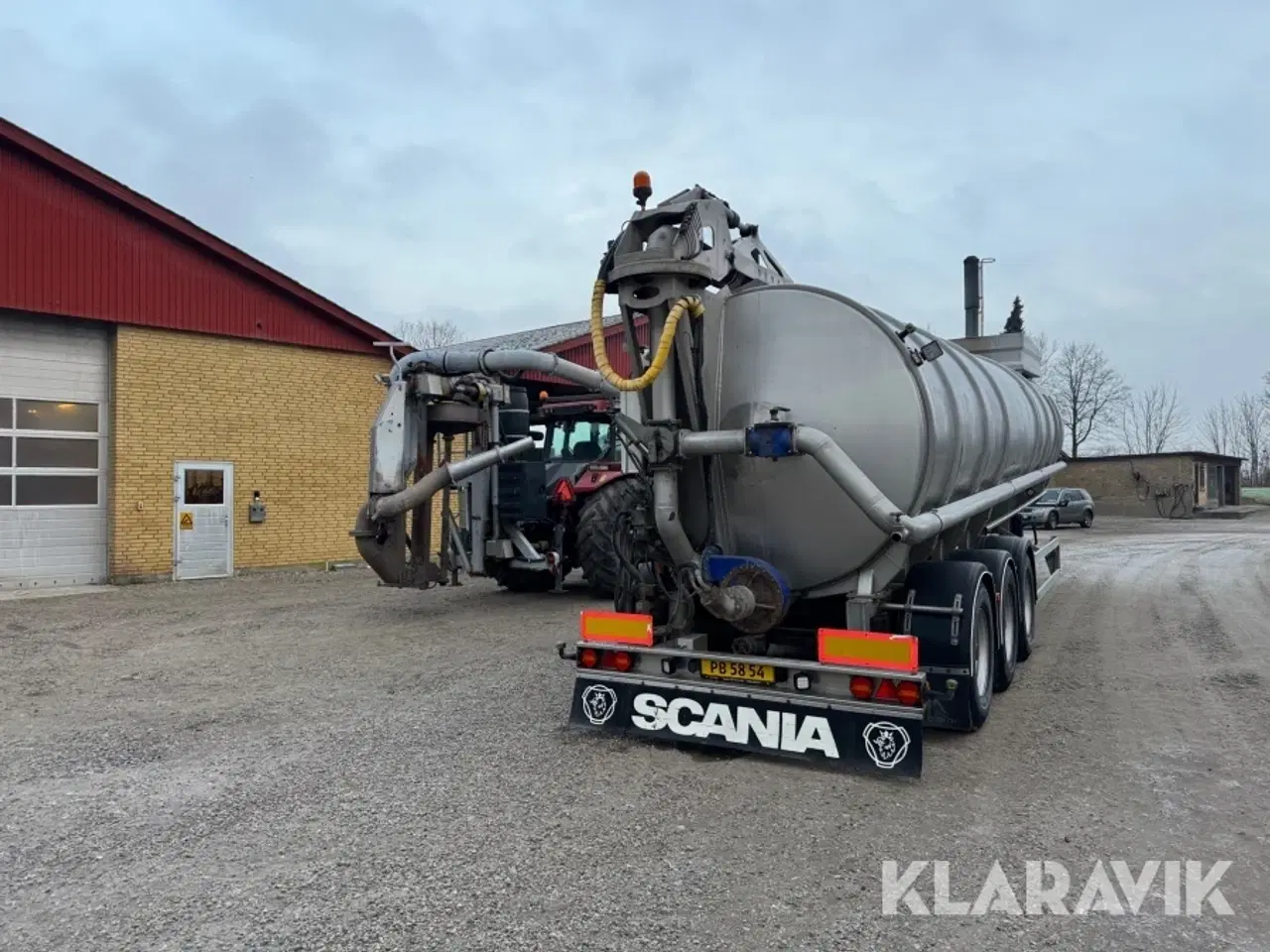 Billede 3 - Gyldepumpesæt Traktor Pumpe Case 7220, Gyldevogn Pumpe VM Tarm