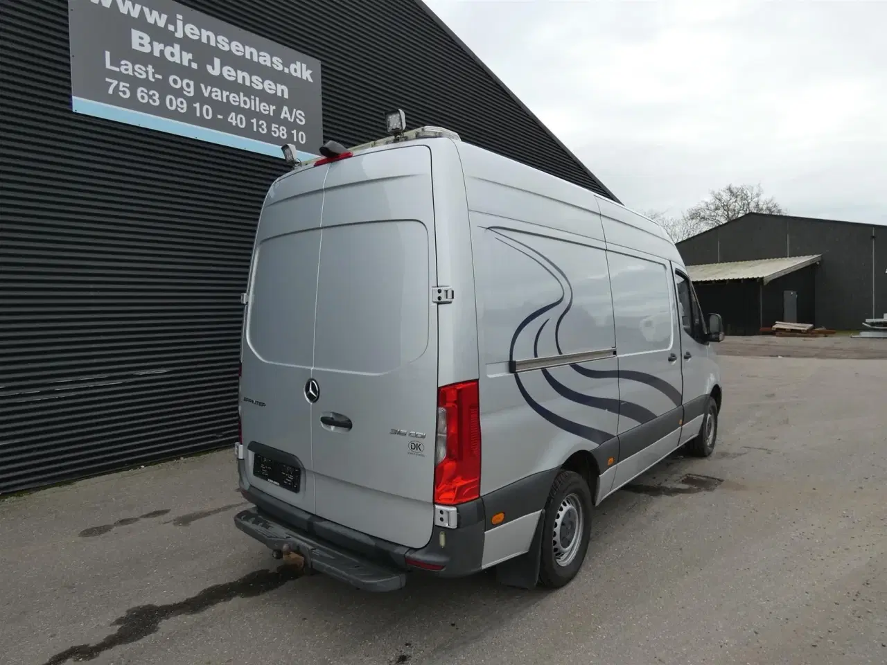 Billede 5 - Mercedes-Benz Sprinter 316 2,1 CDI A2 H2 RWD 163HK Van Aut.