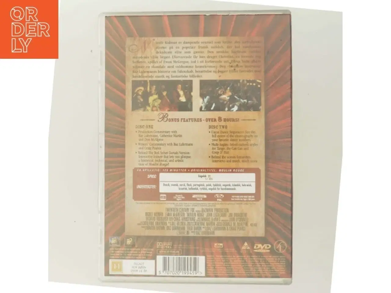 Billede 3 - Moulin Rouge med Nicole Kidman (DVD)