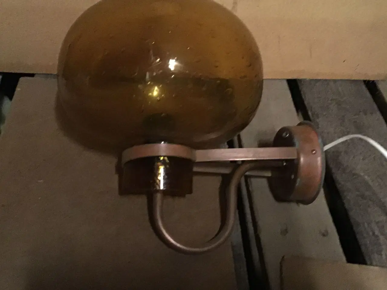 Billede 1 - Lampe i kobber