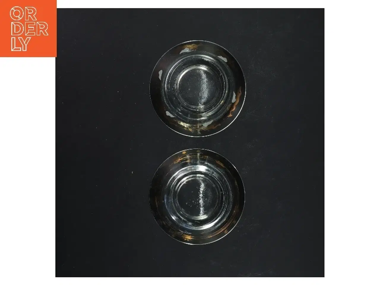 Billede 3 - To glas lysestagerfra holmegaard (str. Ø 11 cm)