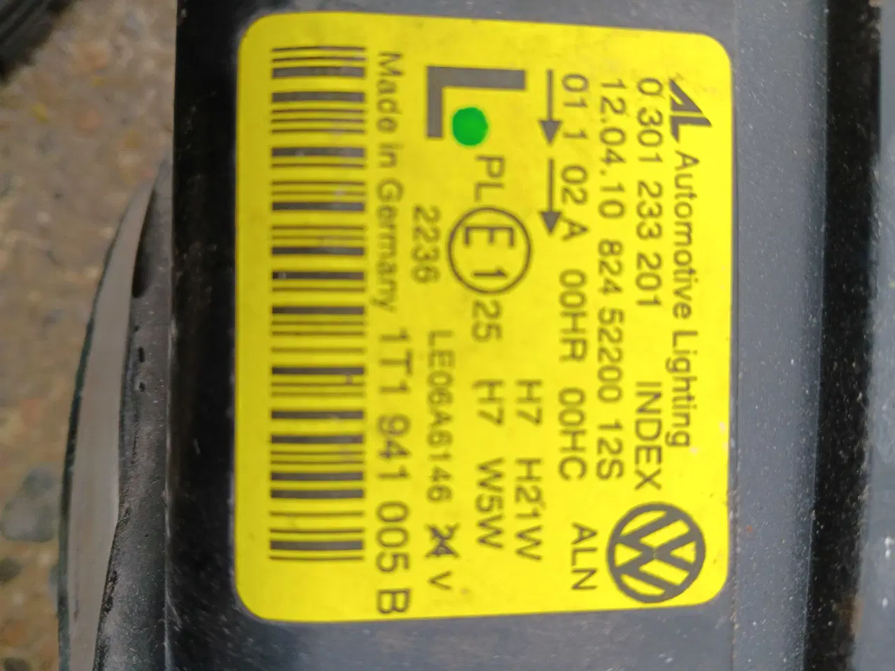 Billede 3 - Forlygter til VW
