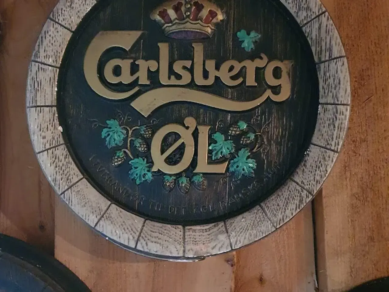 Billede 3 - Retro Ølskilt - "øltøndebund" skilt .  