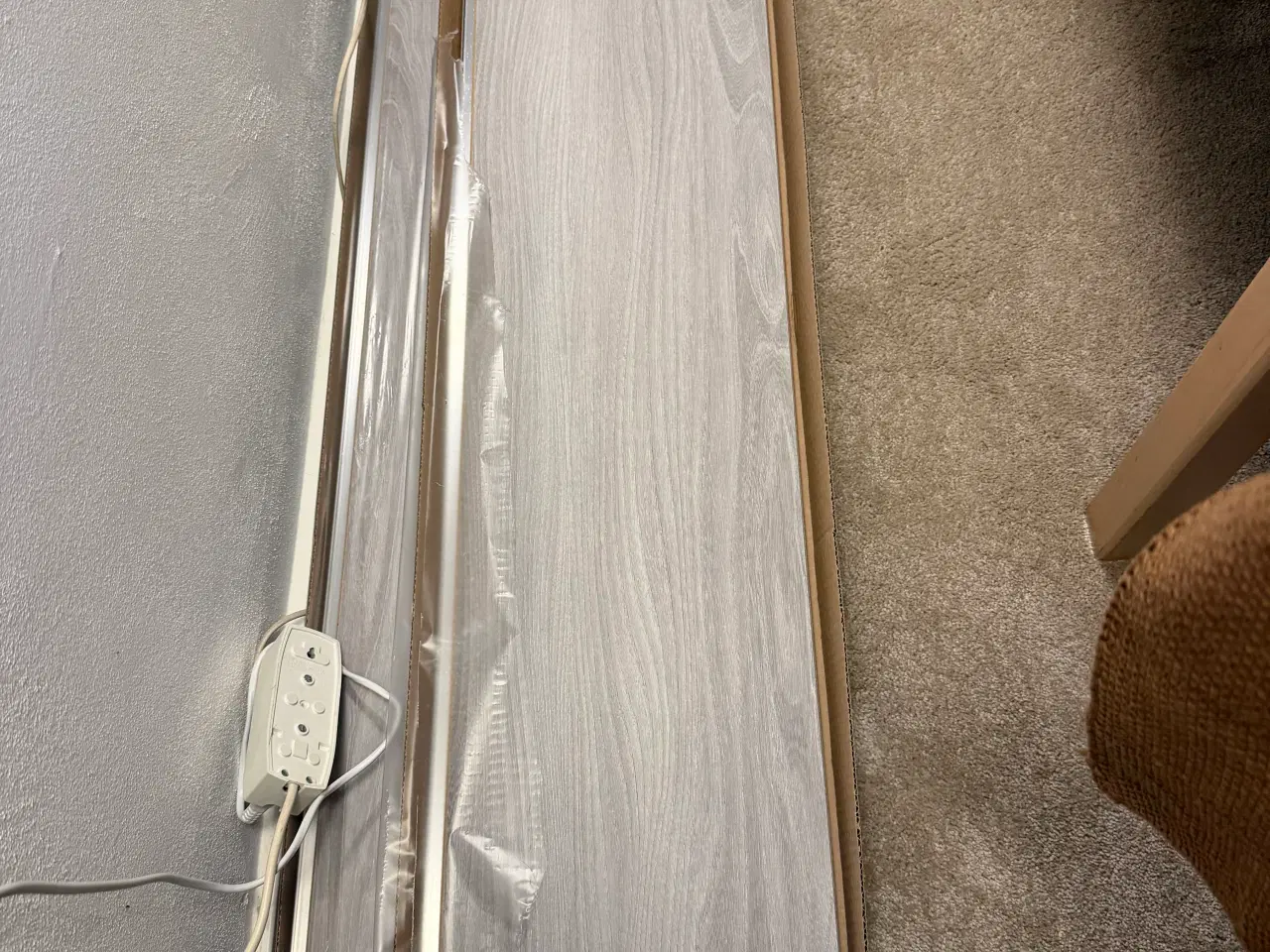 Billede 3 - Klikgulv med metal skinne 