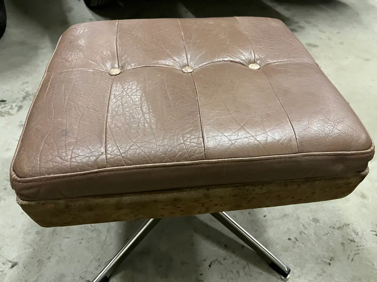 Billede 6 - Fodskammel i læder