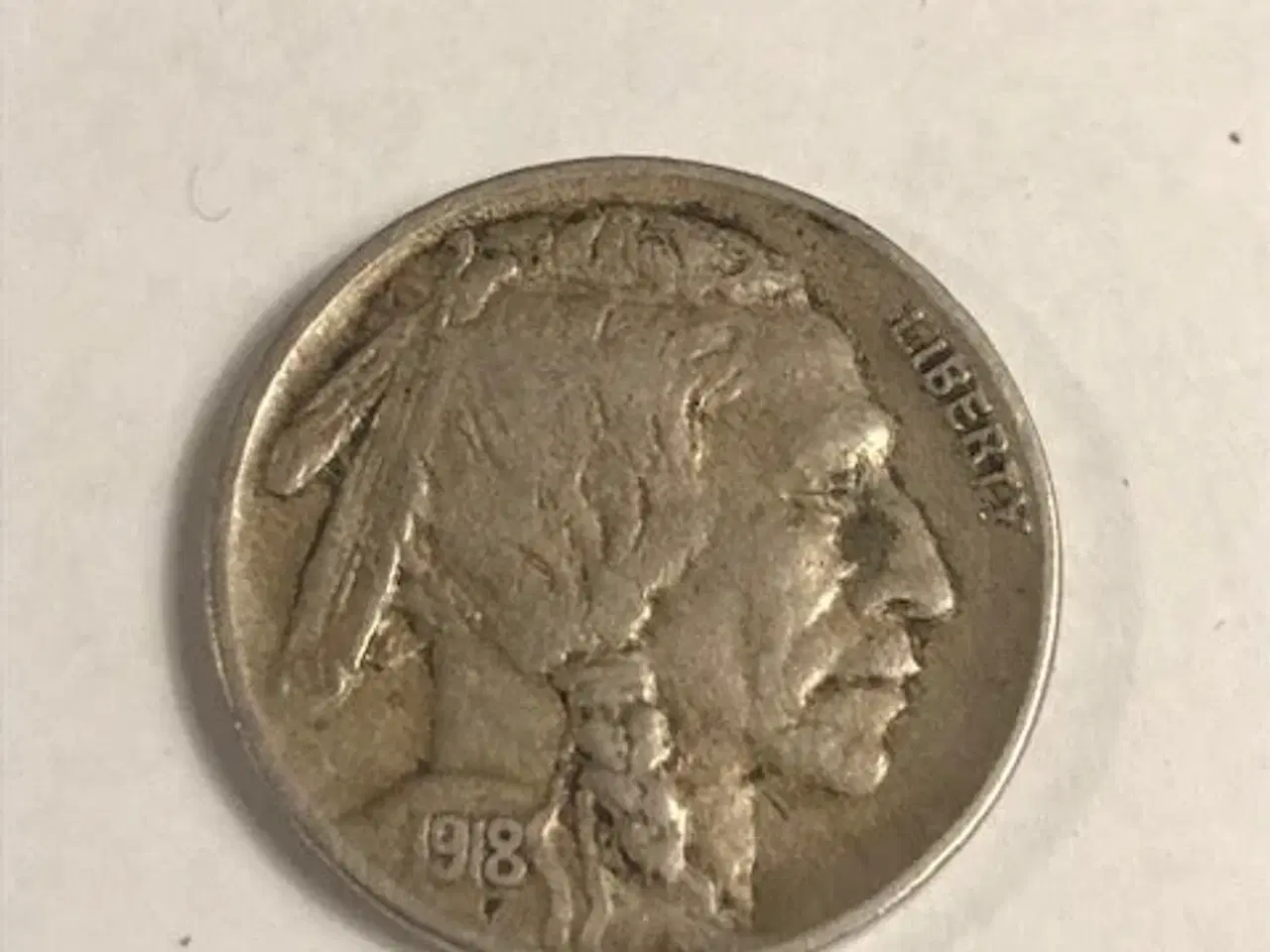 Billede 1 - Buffalo Nickel 1918 USA