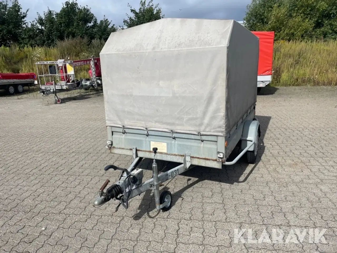 Billede 1 - Lukket trailer FML 1000kg