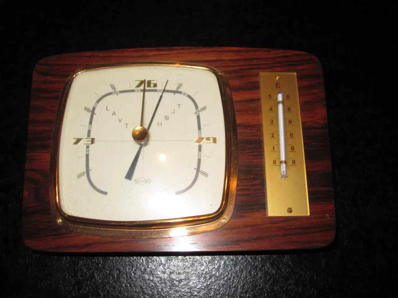 Billede 1 - Palisander barometer