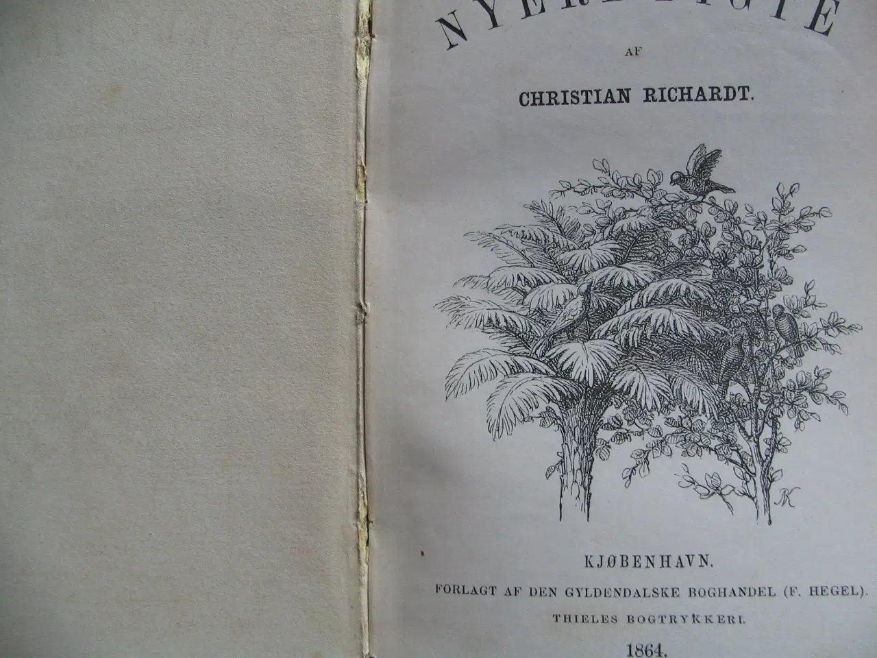 Billede 2 - Christian Richardt. Nyere Digte, 1864