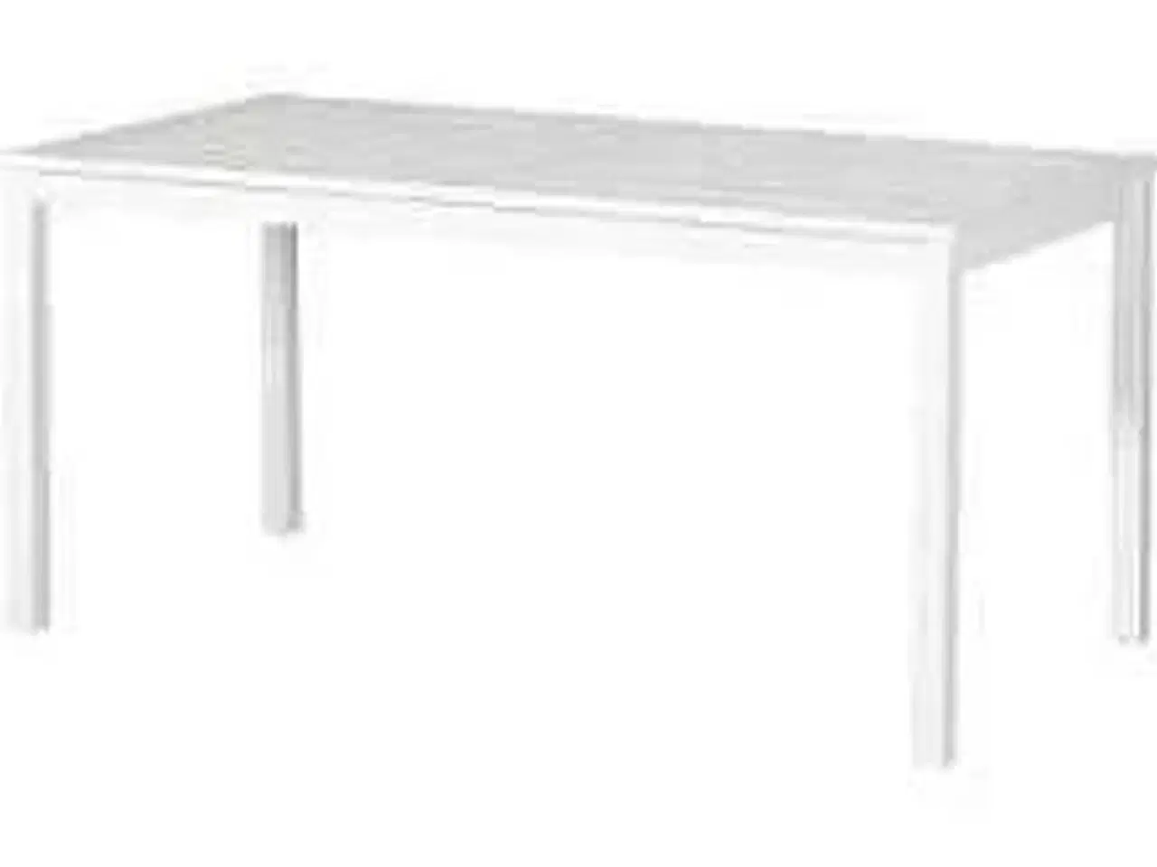 Billede 2 - Rosenborg classic havebord - højglans hvid 165x80 cm