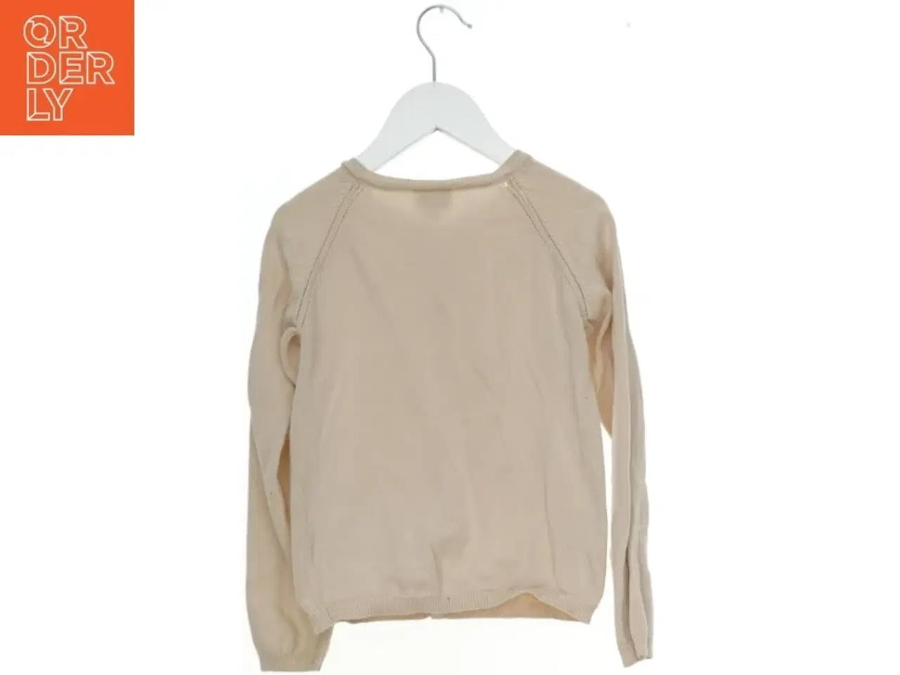 Billede 2 - Beige Cardigan til Børn fra Binau Bavnild (str. 140)