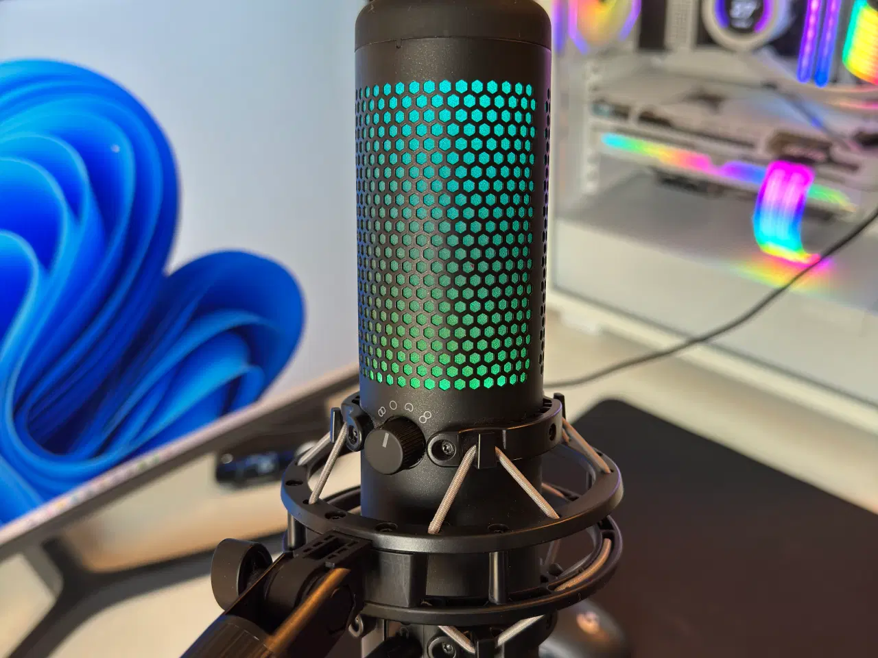 Billede 3 - Hyperx quadcast s + røde mikrofon arm