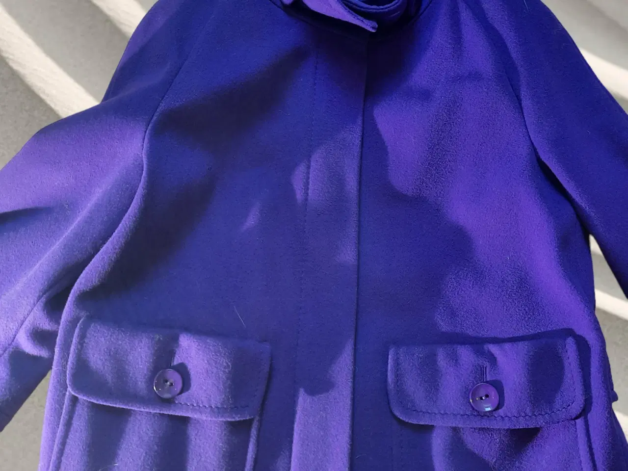 Billede 4 - Basler violet vinterjakke cashmere uld