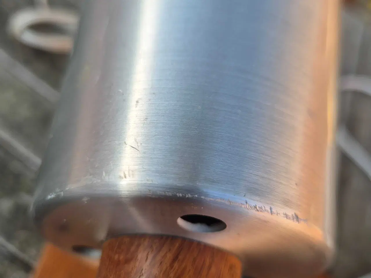 Billede 12 - Elegante væglamper I teak og alu 