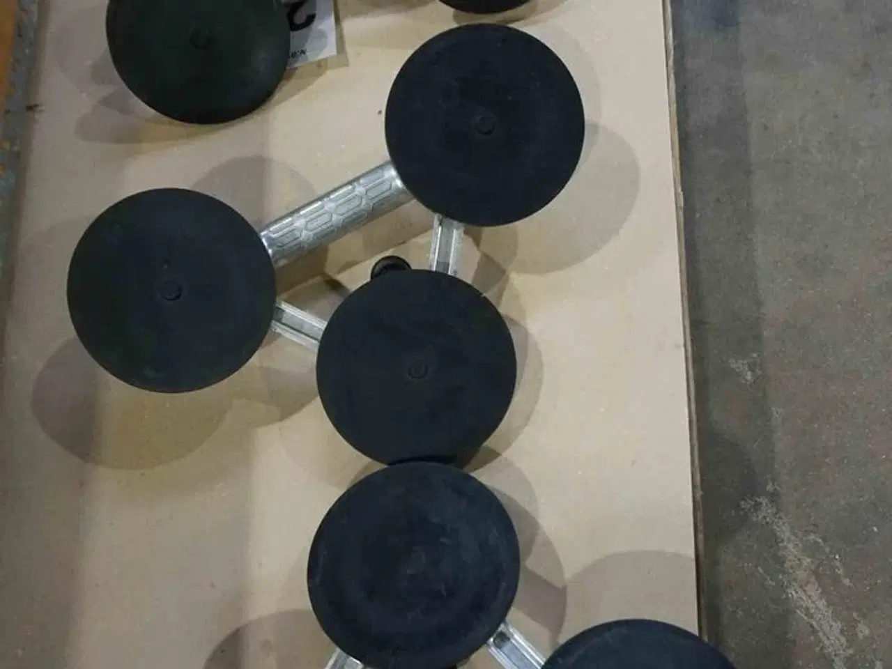 Billede 3 - 3 stk Glasløfter 3-sugekopper