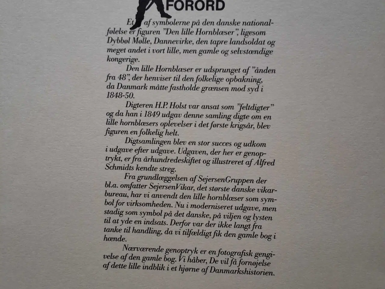 Billede 2 - Den lille Hornblæser,  af H. P. Holst. 