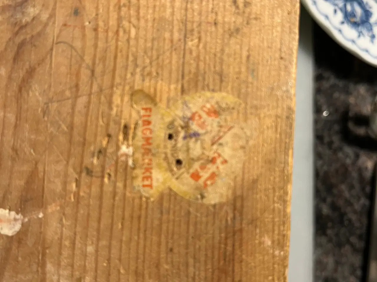 Billede 5 - Gl. træ-legetøjsstald. Giv bud.