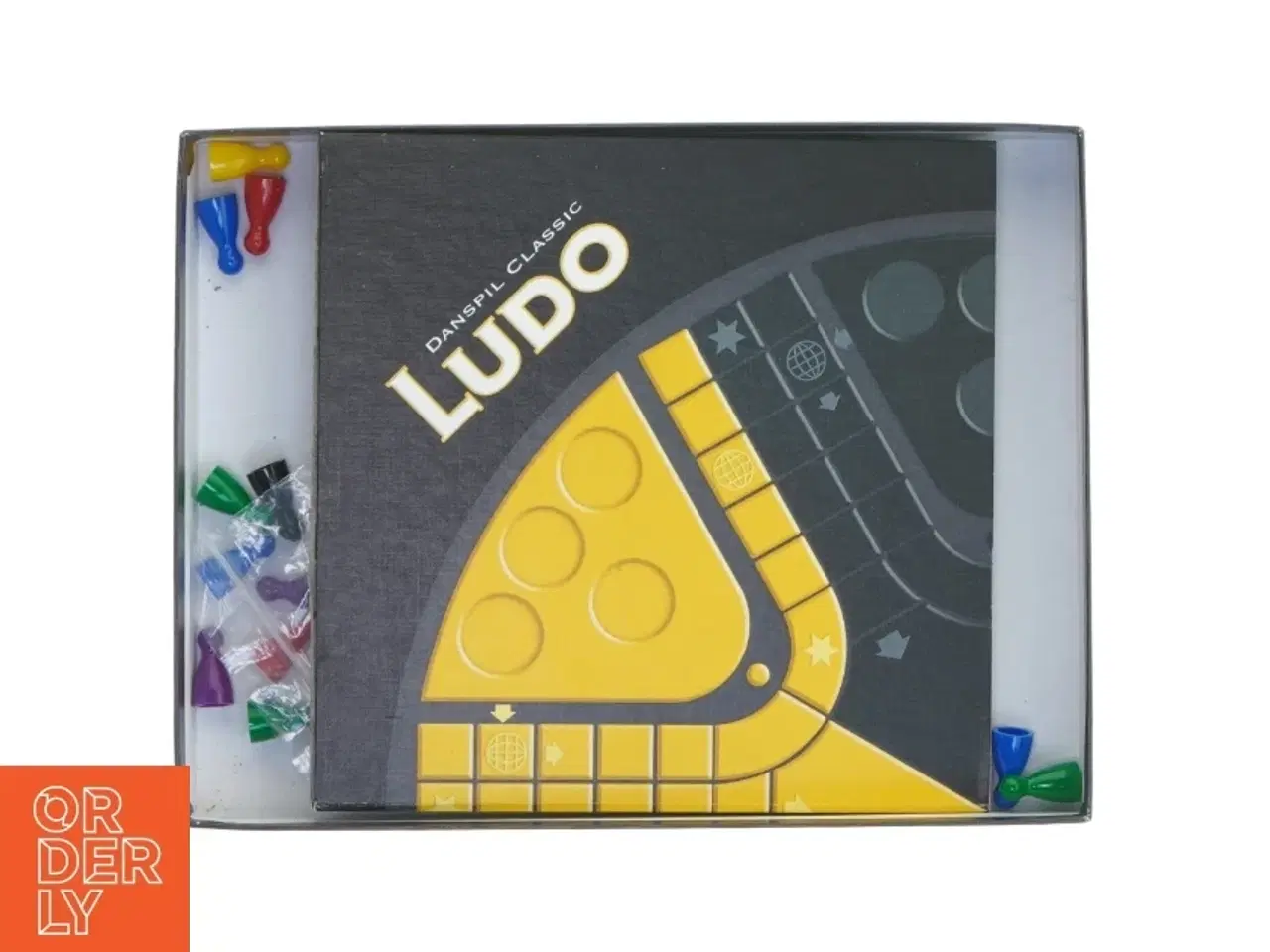 Billede 3 - Danspil Ludo Fia brætspil fra Danspil (str. 27,5x22,5 cm)