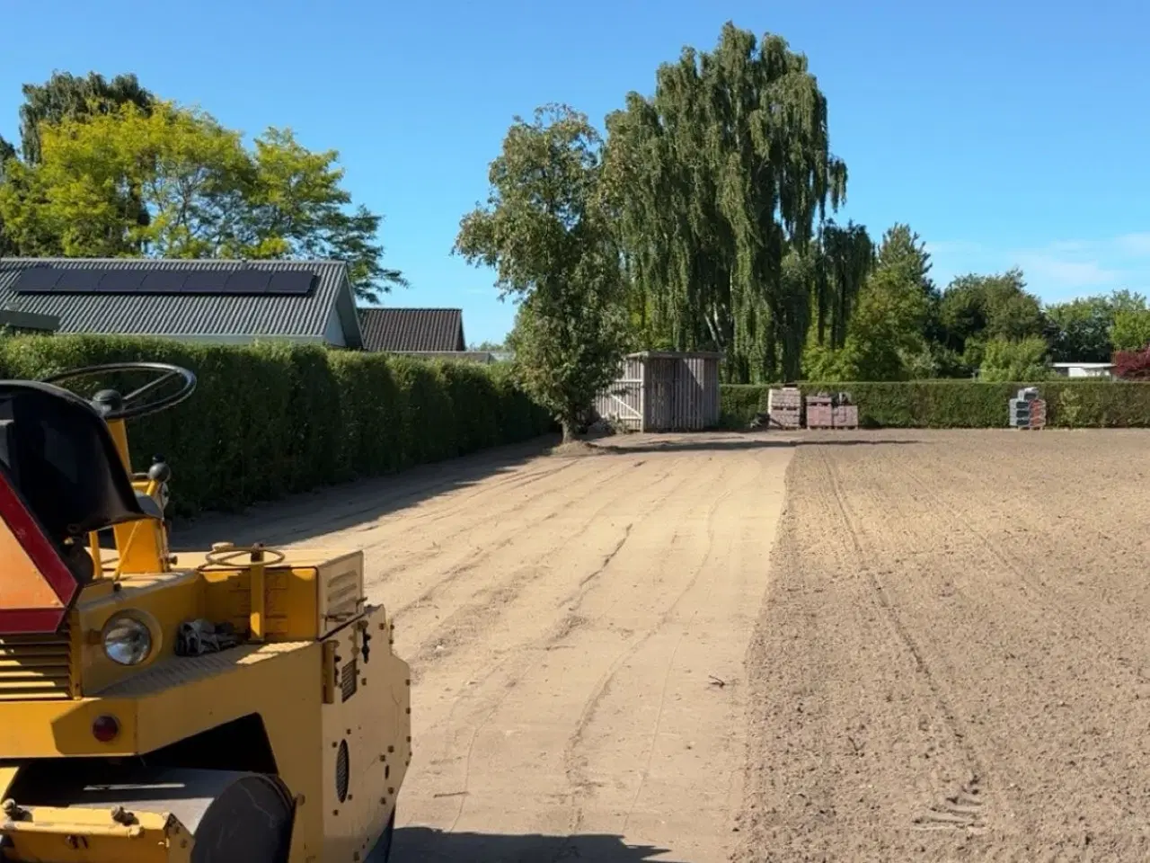 Billede 4 - Vejtromle til have ovs