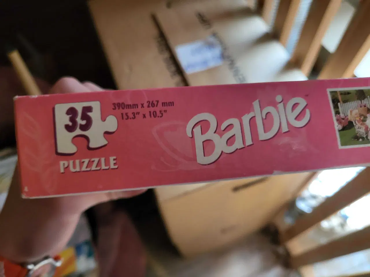 Billede 2 - Barbie puslespil 35 brikker