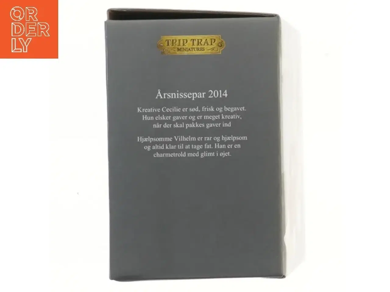 Billede 2 - Årsnissepar 2014 fra Trip Trap (str. 14 cm)