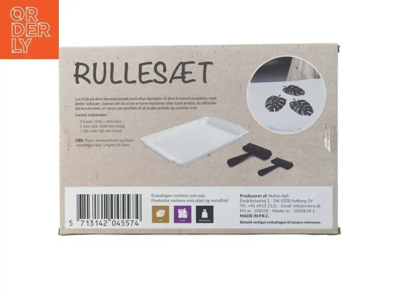 Billede 2 - Rullesæt til tryk fra Nohro