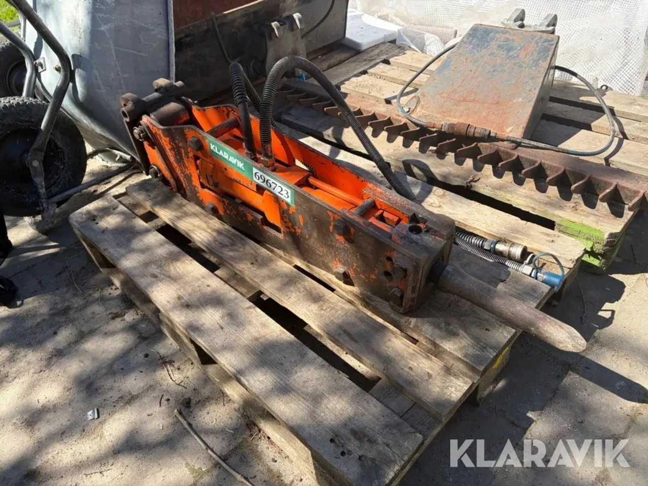 Billede 3 - Hydraulisk hammer / nedbrydningshammer