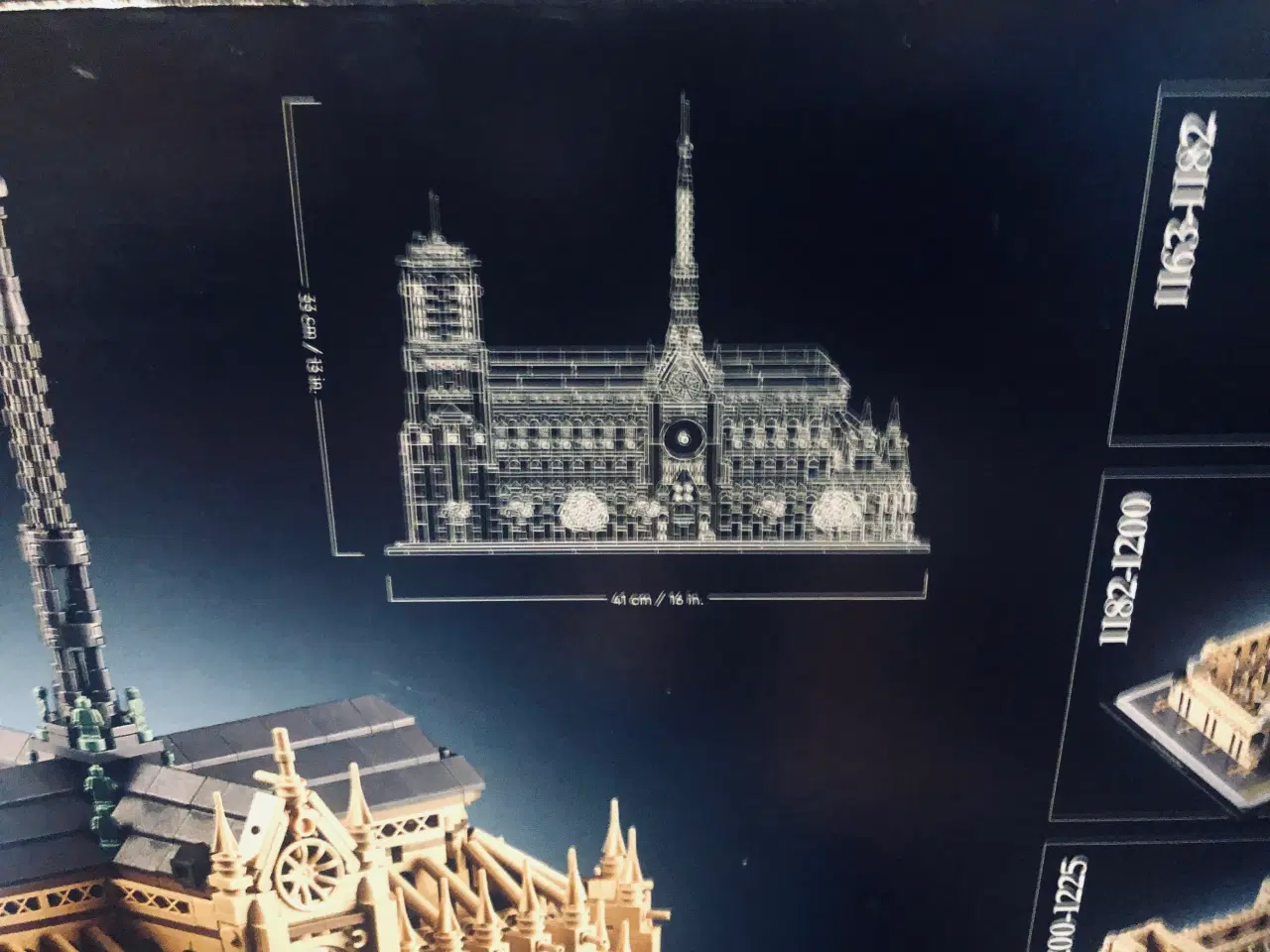 Billede 3 - Lego Architecture 21061 Norte-Dame Paris
