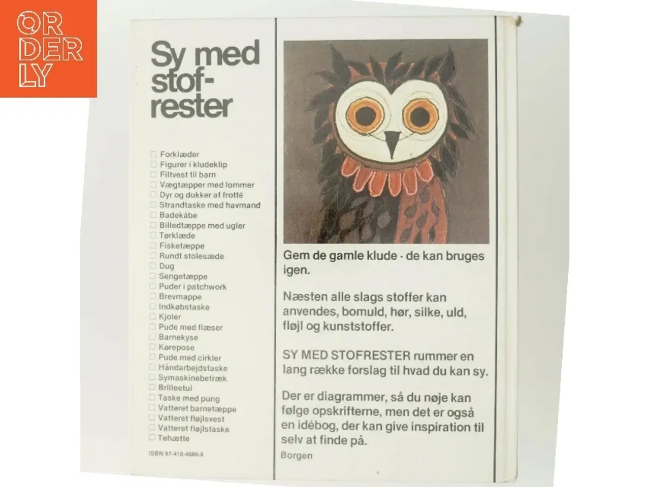 Billede 3 - Sy med stofrester af Lis Paludan (Bog)