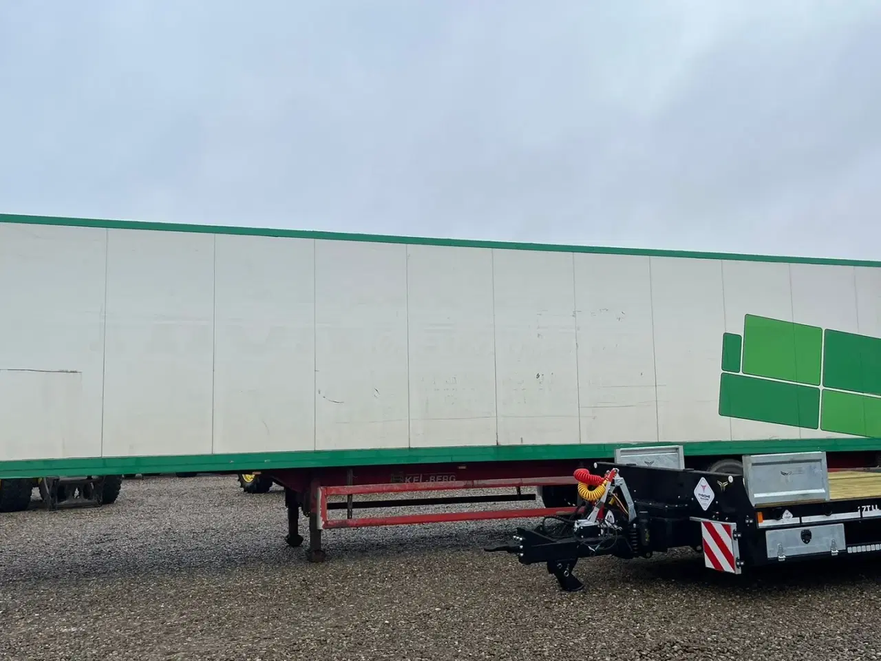 Billede 5 - Kel-Berg Box trailer Med læsserampe i bag