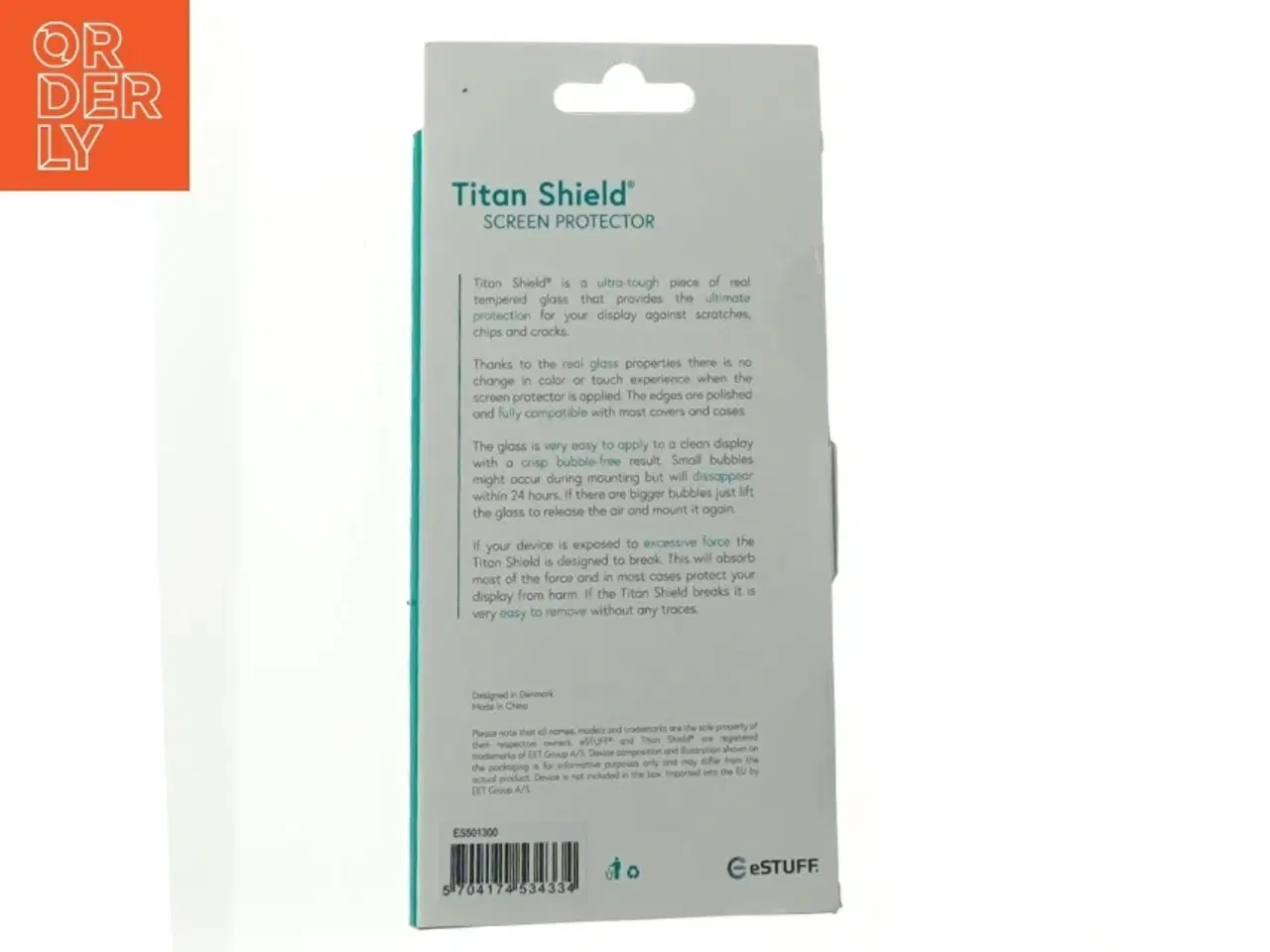 Billede 2 - Beskyttelsesglas til iphone 13 mini fra E Stuff (str. 20 x 10 cm)