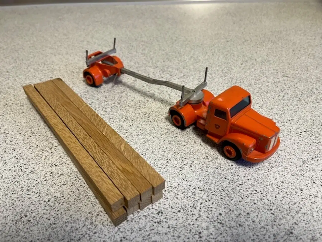 Billede 5 - Tekno Scania Vabis 75 tømmerbil